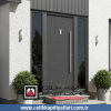 Kompakt Lamine Profil Kasa Modern Villa Kapısı