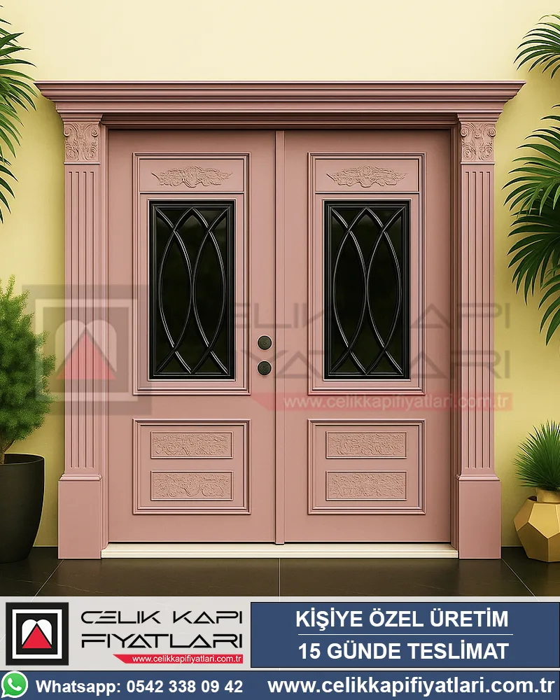Bio-Pink-Villa-Kapisi-Celik-Kapi Bio-Pink-Villa-Kapisi-Celik-Kapi