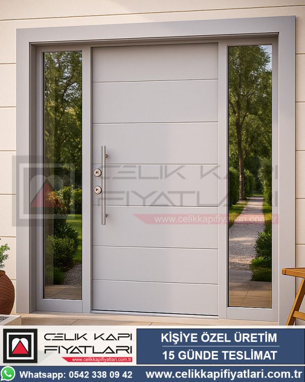 Houston-Villa-Kapisi-Dis-Kapi-Acik-Gri-Celik-Kapi