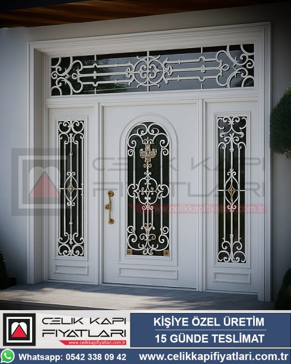 Seul-Ferforje-Villa-Kapisi-Celik-Kapi-Beyaz-Celik-Kapi Seul-Ferforje-Villa-Kapisi-Celik-Kapi-Beyaz-Celik-Kapi