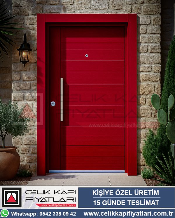 Monaco-Celik-Kapi-Kirmizi-Celik-Kapi Monaco-Celik-Kapi-Kirmizi-Celik-Kapi